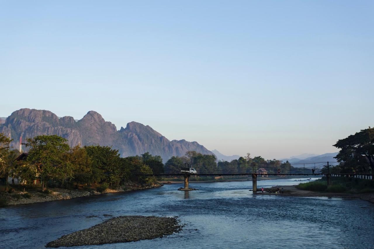 Consiana Hotel Vang Vieng Dış mekan fotoğraf